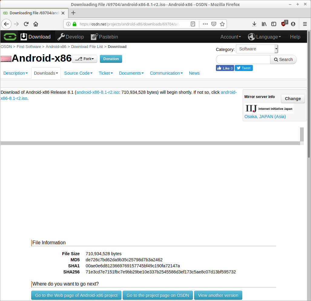 Android x86 Download Mirror