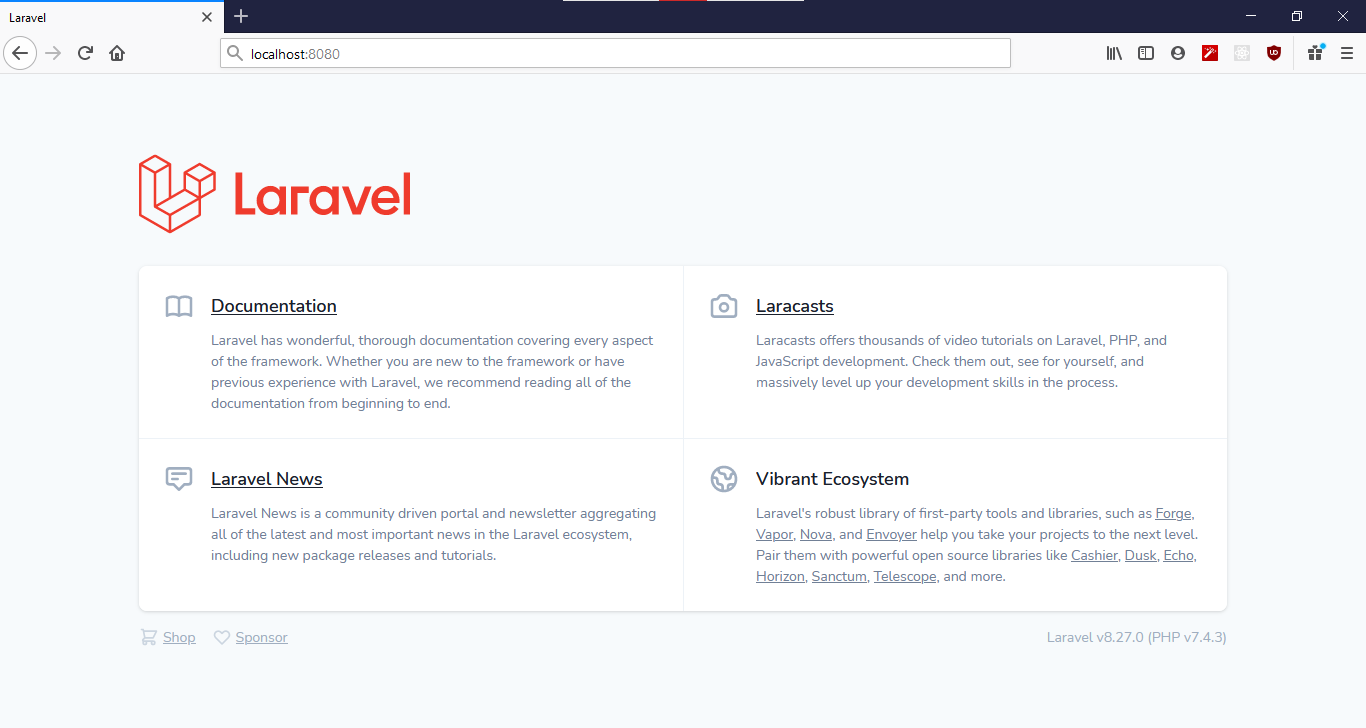 Laravel Application