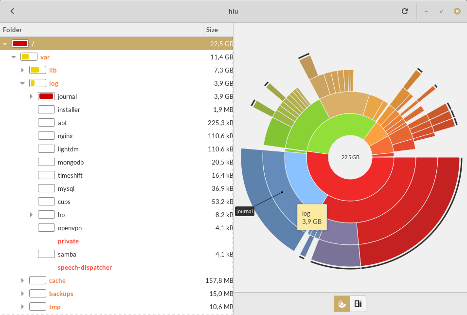 Disk Usage Analyzer