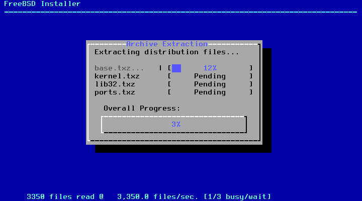 FreeBSD Installation