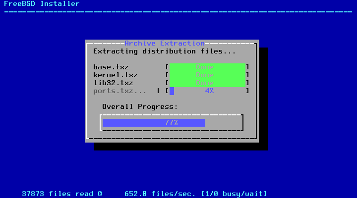 FreeBSD Installation