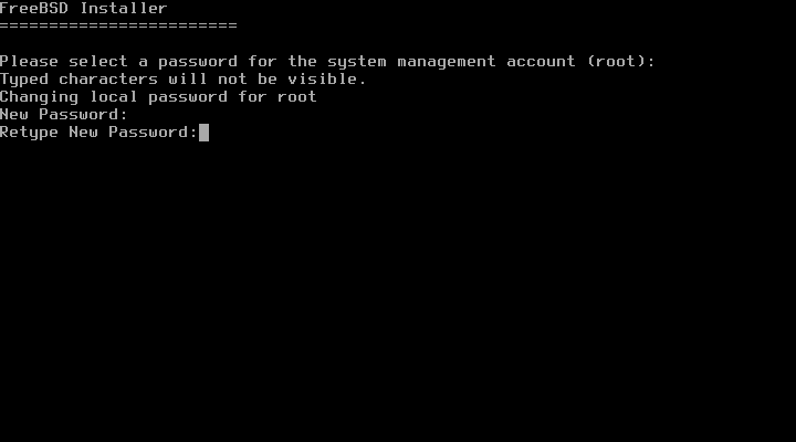 FreeBSD Installation