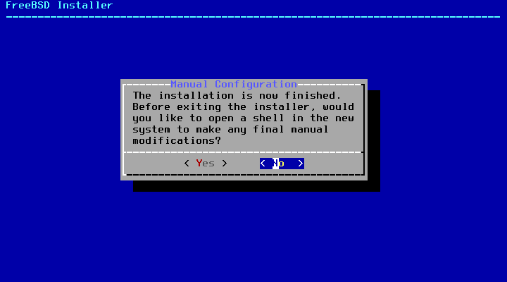 FreeBSD Installation