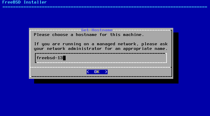 FreeBSD Installation