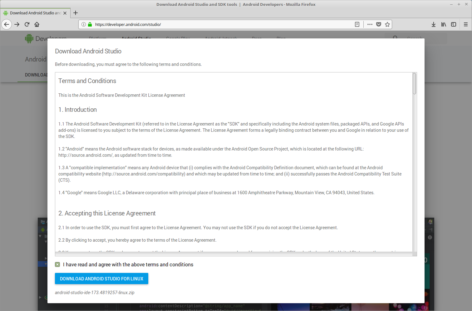 Download Android Studio For Linux Mint 18