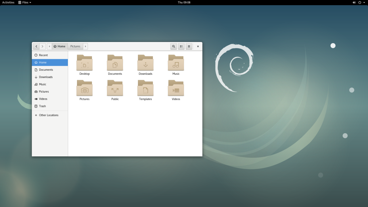 Debian Screenshot